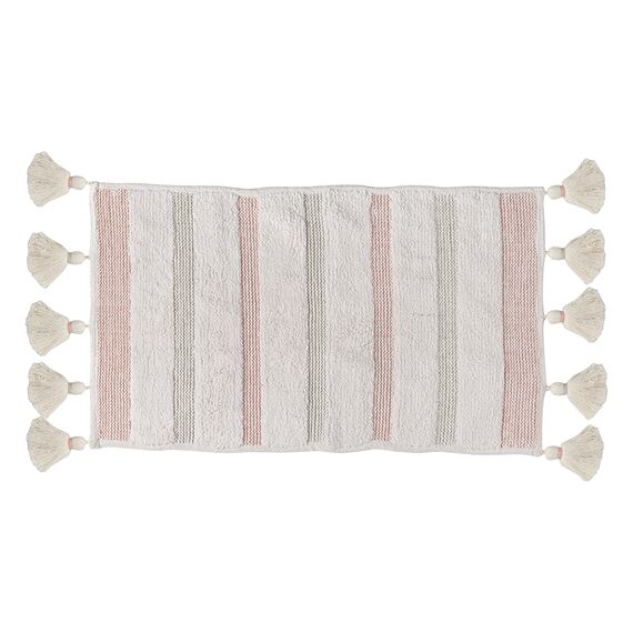 Коврик для ванной из хлопка с кисточками из коллекции Ethnic, 50х80 см, Tkano