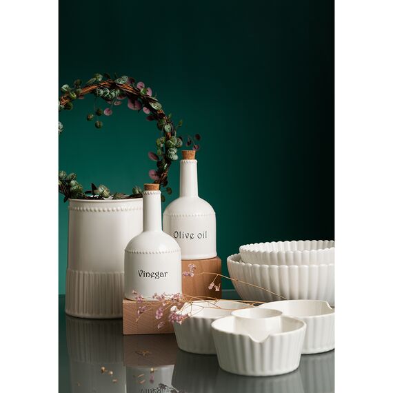 Бутылка для уксуса белого цвета из коллекции Kitchen Spirit, 250 мл, Tkano, изображение 2