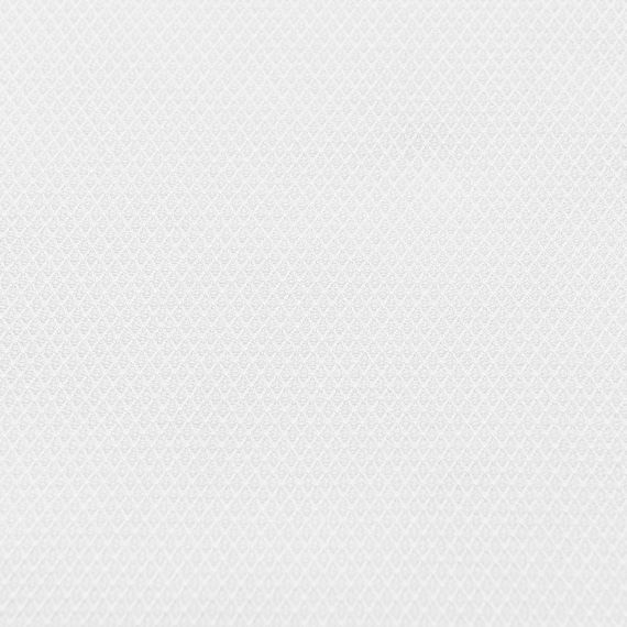 Дорожка белого цвета с фактурным рисунком из хлопка из коллекции Essential, 53х150см, Tkano, изображение 3
