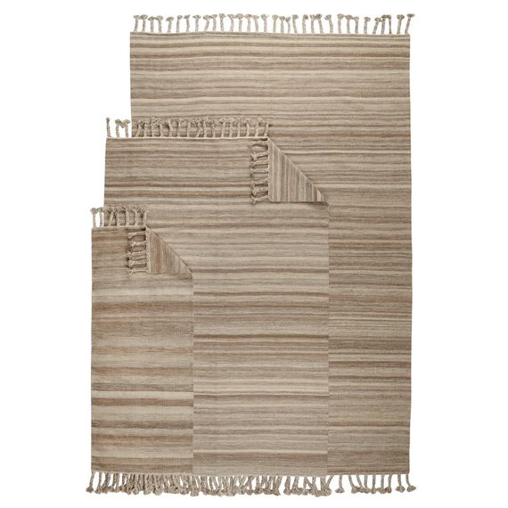 Ковер из шерсти и хлопка с кисточками из коллекции Ethnic, 70х160 см, Tkano, изображение 10