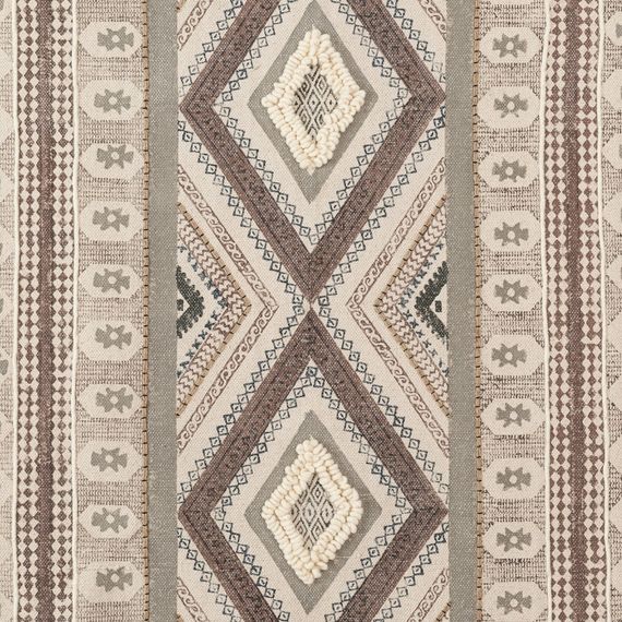Ковер из хлопка, шерсти и джута с геометрическим орнаментом из коллекции Ethnic, 200х300 см, Tkano, изображение 6