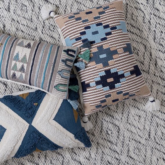 Подушка декоративная в этническом стиле Ethnic, 40х60 см, Tkano, изображение 2