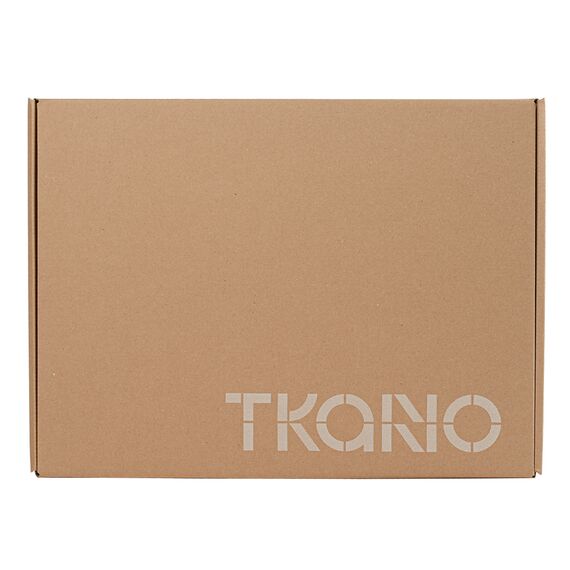 Плед двухцветный из хлопка Essential, 180х130 см, Tkano, изображение 10