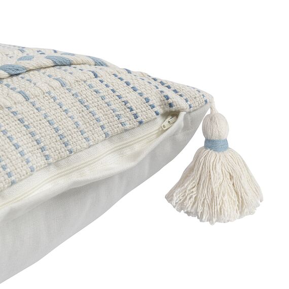 Подушка декоративная с вышивкой и кисточками из коллекции Ethnic , 35х60 см, Tkano, изображение 3