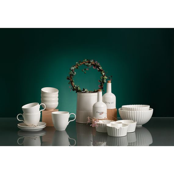 Салатник белого цвета из коллекции Kitchen Spirit, 1,4 л, Tkano, изображение 6