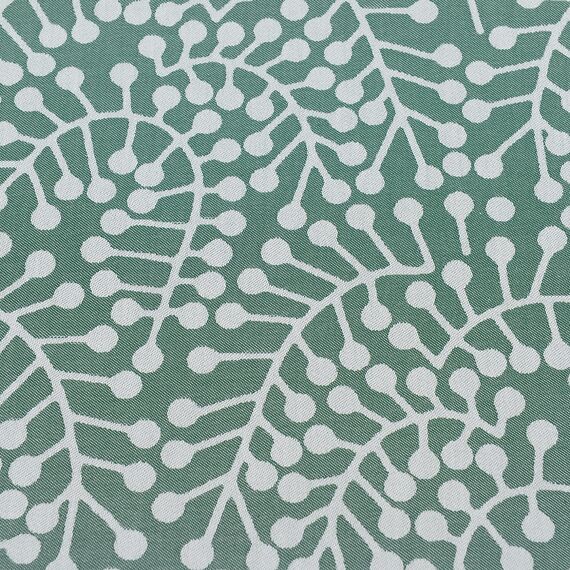 Скатерть из хлопка зеленого цвета с рисунком Спелая смородина, Scandinavian touch, 180х260см, Tkano, изображение 5