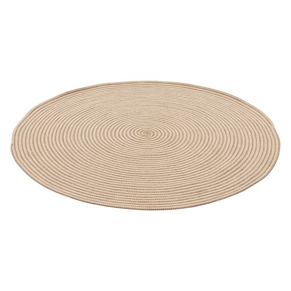 Ковер из хлопка Target бежевого цвета из коллекции Ethnic, ?150 см, Tkano, изображение 2