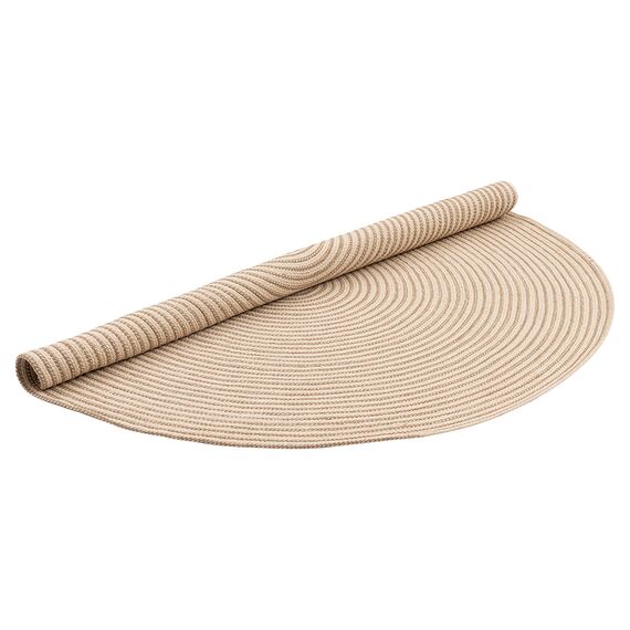 Ковер из хлопка Target бежевого цвета из коллекции Ethnic, ?150 см, Tkano, изображение 3