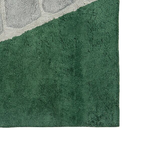 Ковер из хлопка с рисунком Tea plantation из коллекции Terra, 160х230 см, Tkano, изображение 4