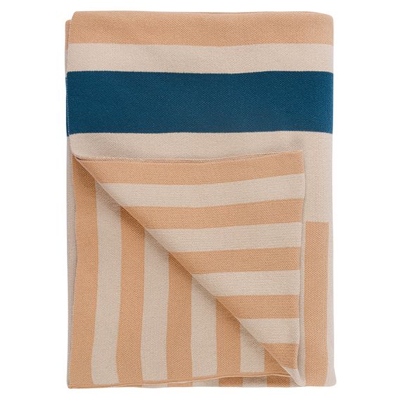 Плед из хлопка с рисунком Tulip garden из коллекции Terra, 130х180 см, Tkano, изображение 3