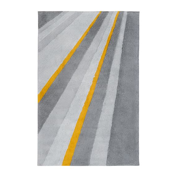 Ковер из хлопка с рисунком Tulip field из коллекции Terra, 120х180 см, Tkano