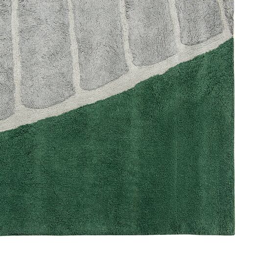 Ковер из хлопка с рисунком Tea plantation из коллекции Terra, 200х300 см, Tkano, изображение 4