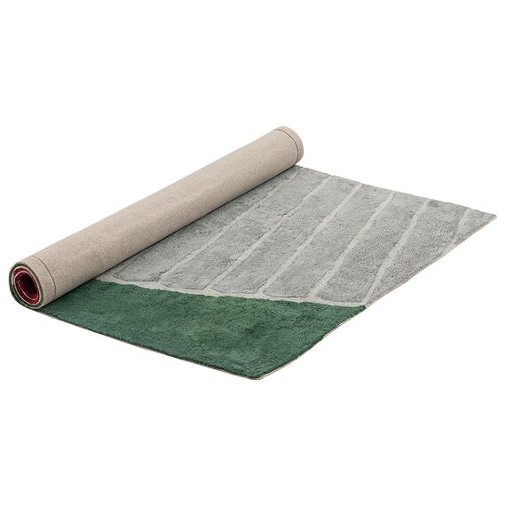 Ковер из хлопка с рисунком Tea plantation из коллекции Terra, 160х230 см, Tkano, изображение 3