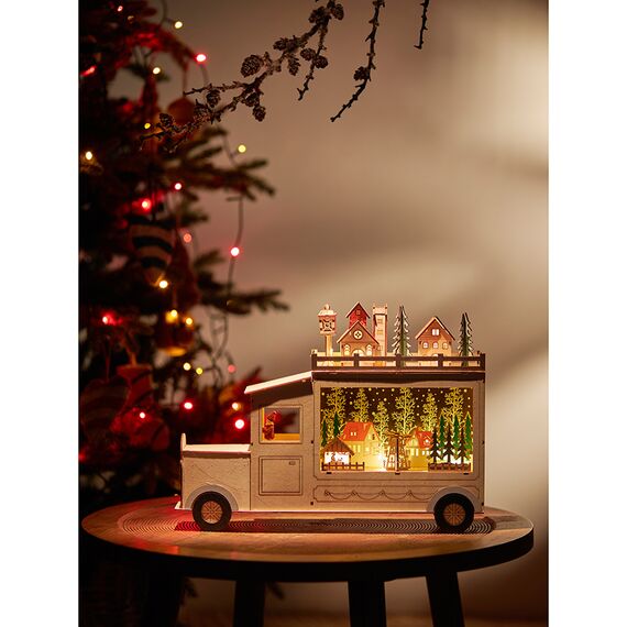 Декор новогодний с подсветкой Festive truck из коллекции New Year Essential, Tkano, изображение 5