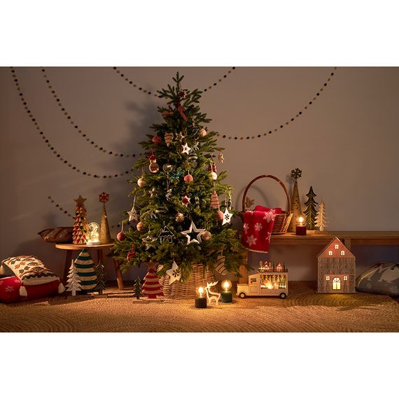 Декор новогодний Festive tree из коллекции New Year Essential, 40 см, Tkano, изображение 2