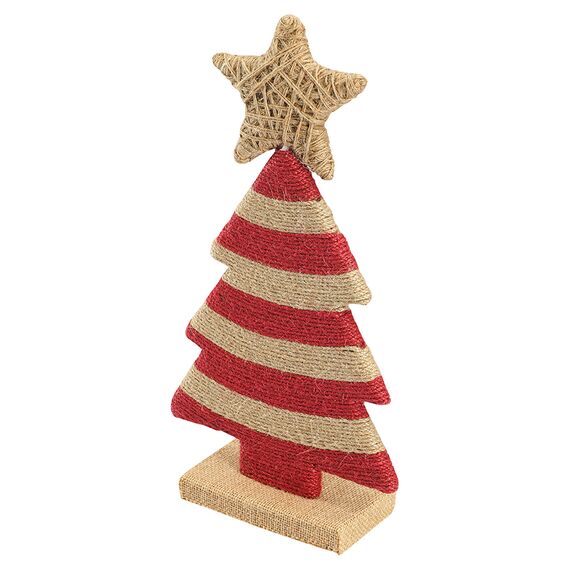 Декор новогодний Funky stripes из джута и гофрированного картона из коллекции New Year Essential, Tkano, изображение 8