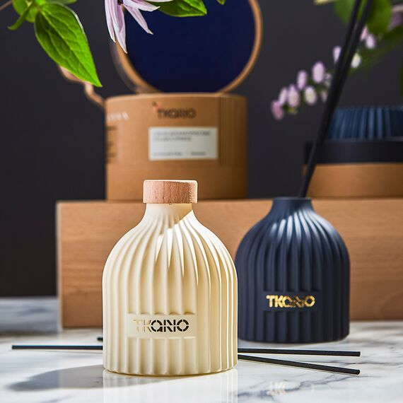 Диффузор ароматический Cypress, Jasmine & Patchouli из коллекции Edge, 200 мл, тёмно-синий, Tkano, изображение 8