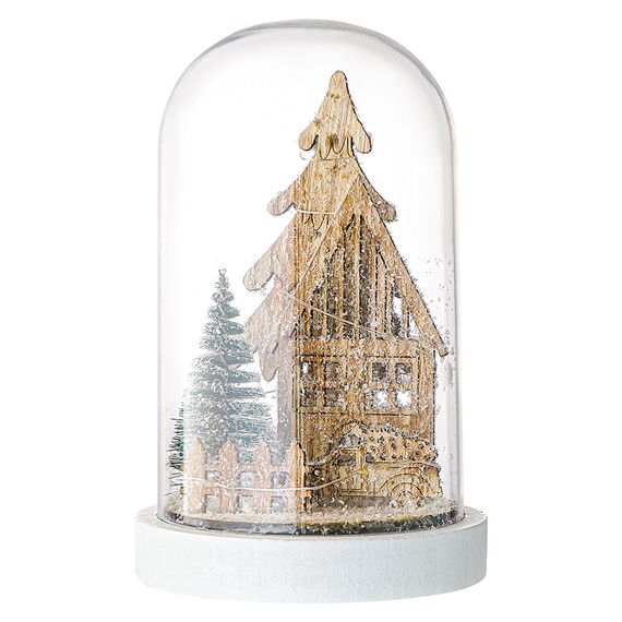 Декор новогодний с подсветкой Snowy town из коллекции New Year Essential, Tkano, изображение 4