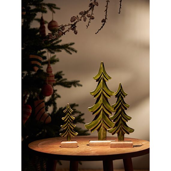 Декор новогодний Festive tree из коллекции New Year Essential, 40 см, Tkano, изображение 6