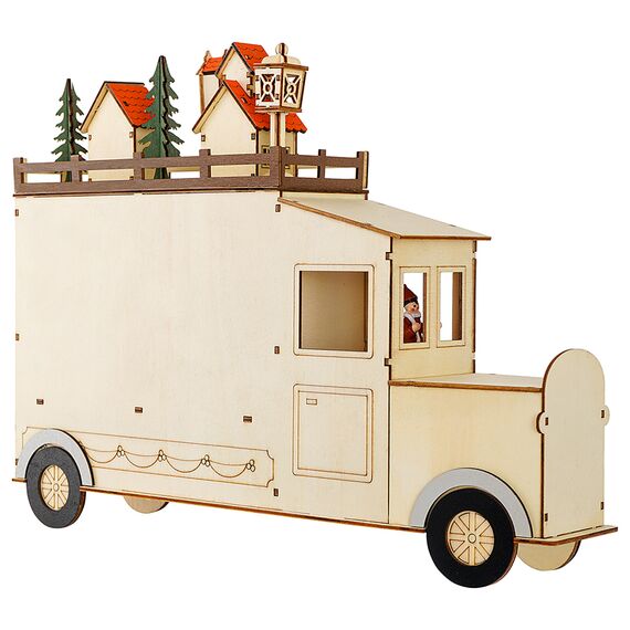 Декор новогодний с подсветкой Festive truck из коллекции New Year Essential, Tkano, изображение 8