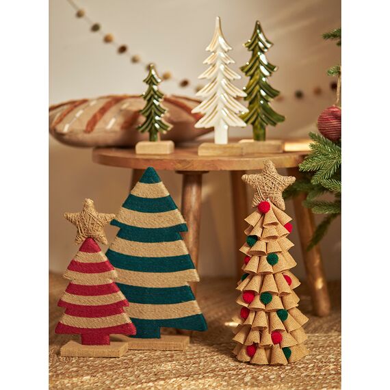 Декор новогодний Festive tree из коллекции New Year Essential, 30 см, Tkano, изображение 3