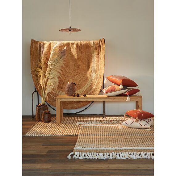 Ковер из джута и шерсти Mumbai из коллекции Ethnic, 160х230см, Tkano, изображение 9