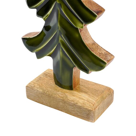 Декор новогодний Festive tree из коллекции New Year Essential, 30 см, Tkano, изображение 9