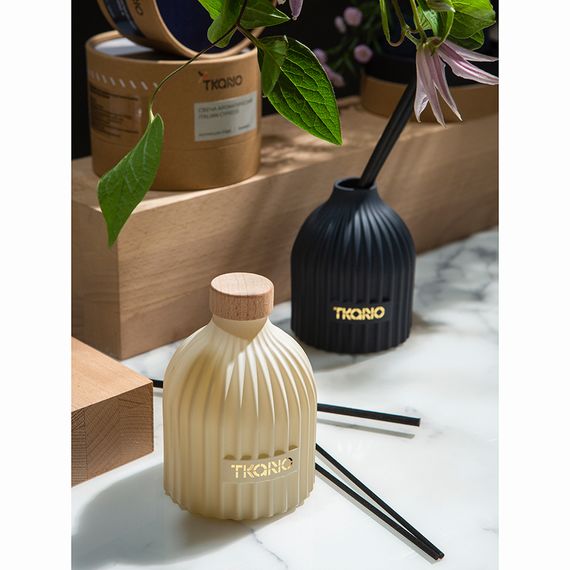 Диффузор ароматический Sandalwood, Bergamot & Citrus из коллекции Edge, 200 мл, тёмно-синий, Tkano, изображение 6