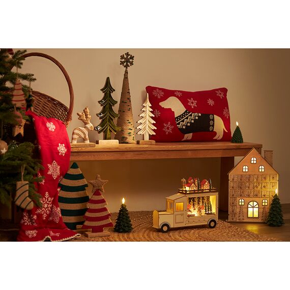 Декор новогодний с подсветкой Festive truck из коллекции New Year Essential, Tkano, изображение 3