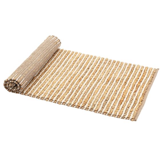 Ковер из джута и шерсти Delhi из коллекции Ethnic, 70x160см, Tkano, изображение 5