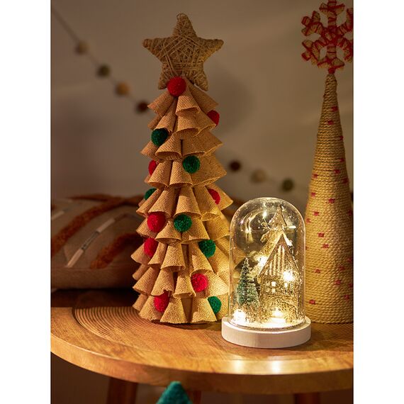 Декор новогодний с подсветкой Snowy town из коллекции New Year Essential, Tkano, изображение 3