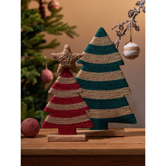 Декор новогодний Funky stripes из джута и гофрированного картона из коллекции New Year Essential, Tkano, изображение 4
