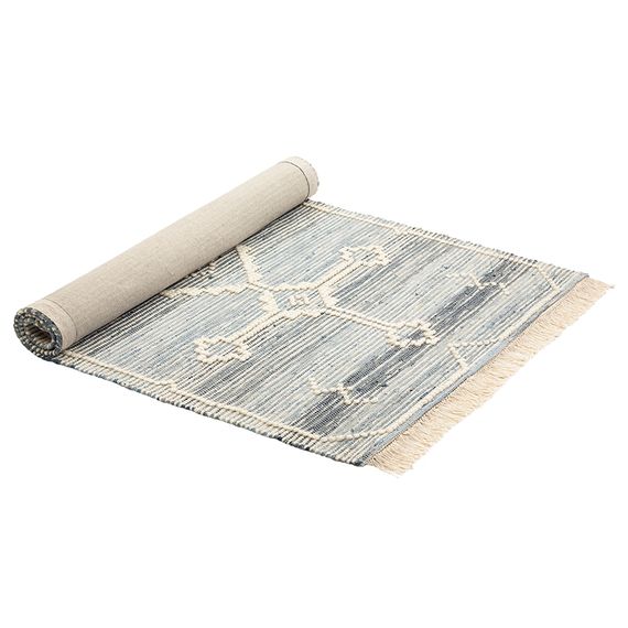 Ковер из шерсти и денима Jammu из коллекции Ethnic, 120х180см, Tkano, изображение 6