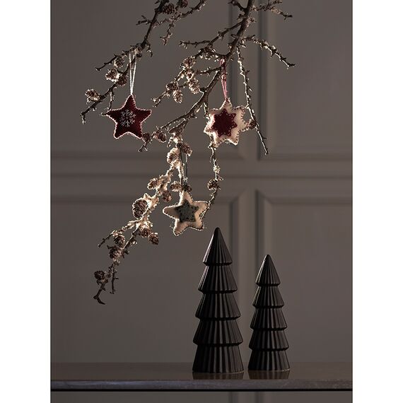 Набор елочных украшений из фетра Christmas stars из коллекции New Year Essential, 3 шт., Tkano, изображение 11