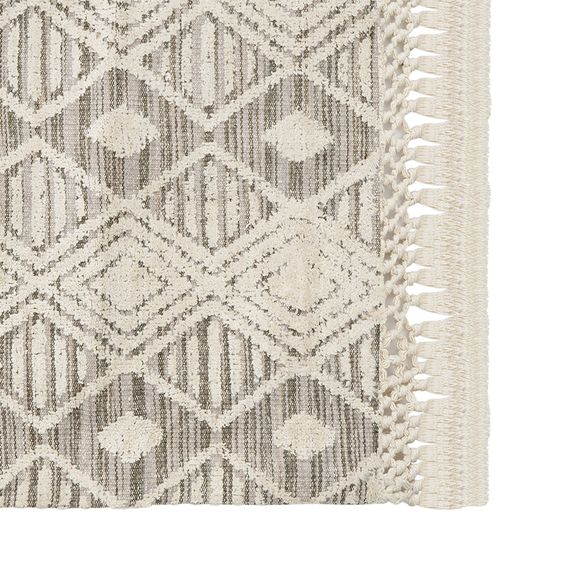 Ковер с бахромой из хлопка Chennai из коллекции Ethnic, 160X230 см, Tkano, изображение 6