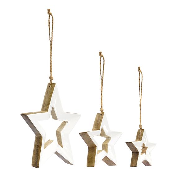 Набор елочных украшений Milky stars из коллекции New Year Essential, 3 шт., Tkano, изображение 9