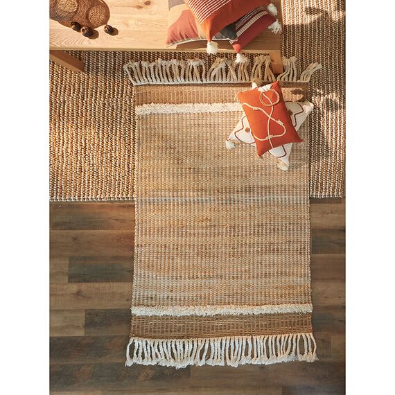 Ковер из джута и шерсти Mumbai из коллекции Ethnic, 70x160см, Tkano, изображение 2