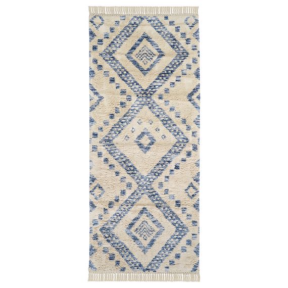 Ковер из хлопка Nagpur из коллекции Ethnic, 70x160 см, Tkano