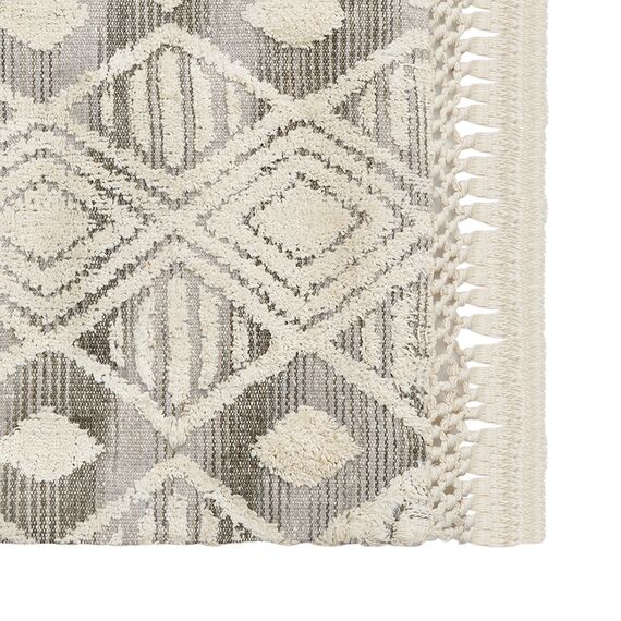 Ковер с бахромой из хлопка Chennai из коллекции Ethnic, 70x160 см, Tkano, изображение 5