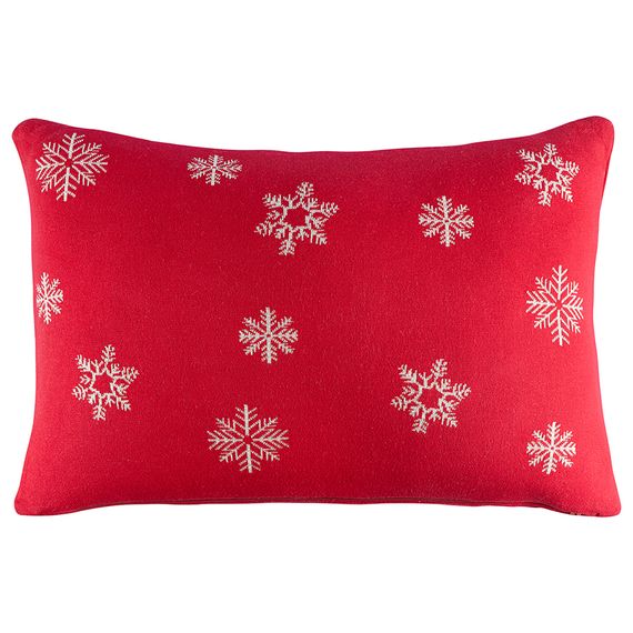 Подушка вязаная с новогодним рисунком Fancy doggy из коллекции New Year Essential, 40х60 см, Tkano, изображение 4