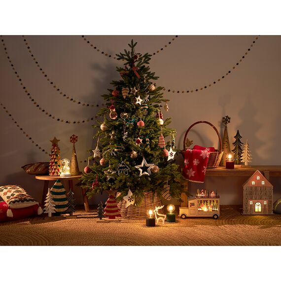 Набор елочных украшений Santa reindeers из коллекции New Year Essential, 3 шт., Tkano, изображение 2