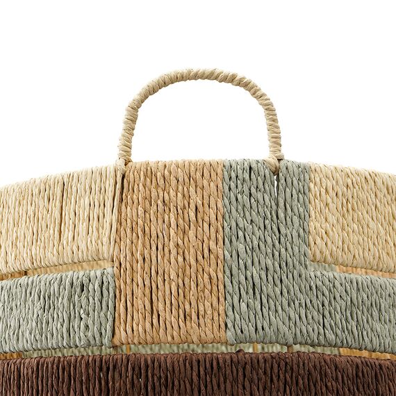 Корзина плетеная Bongo Chocolate из коллекции Ethnic, размер M, Tkano, изображение 7