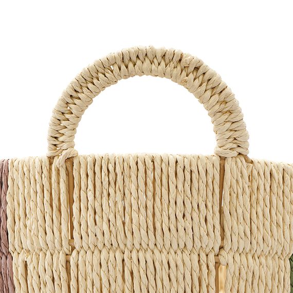 Корзина плетеная круглая Bodhran Nature из коллекции Ethnic, размер S, Tkano, изображение 4