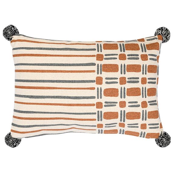 Подушка с геометрическим рисунком Abstract play из коллекции Ethnic, 30х45 см, Tkano