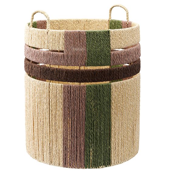 Корзина плетеная Bongo Nature из коллекции Ethnic, размер L, Tkano