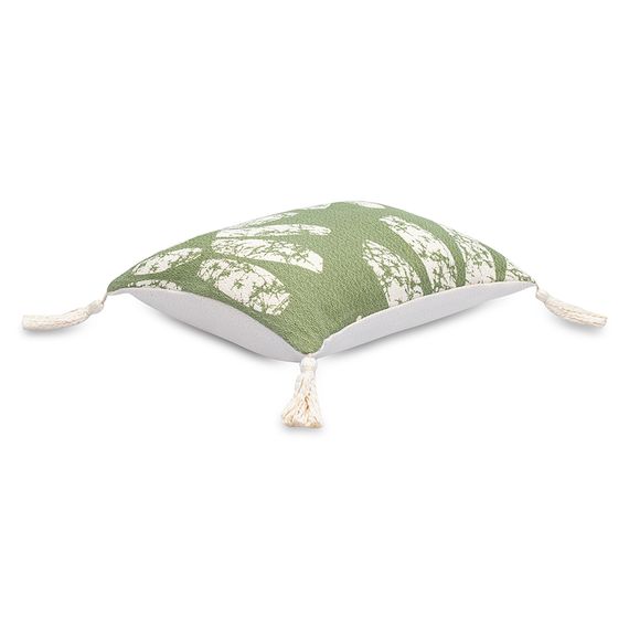 Подушка декоративная с рисунком Flowers и кисточками из коллекции Ethnic, 30х45 см, Tkano, изображение 4
