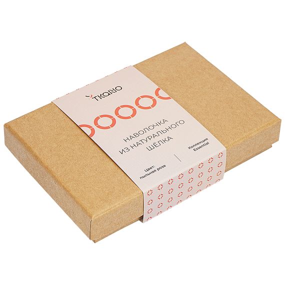 Наволочка из натурального шелка цвета пыльной розы из коллекции Essential, 50х70 см, Tkano, изображение 13