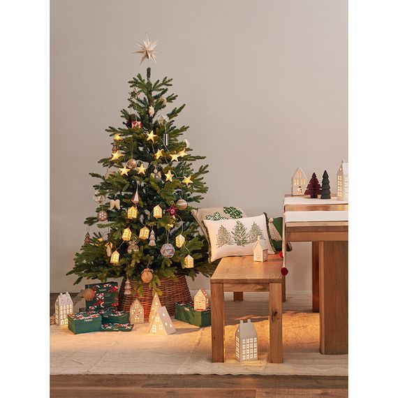 Подушка декоративная с вышивкой Christmas tree из коллекции New Year Essential, 30х45 см, Tkano, изображение 2
