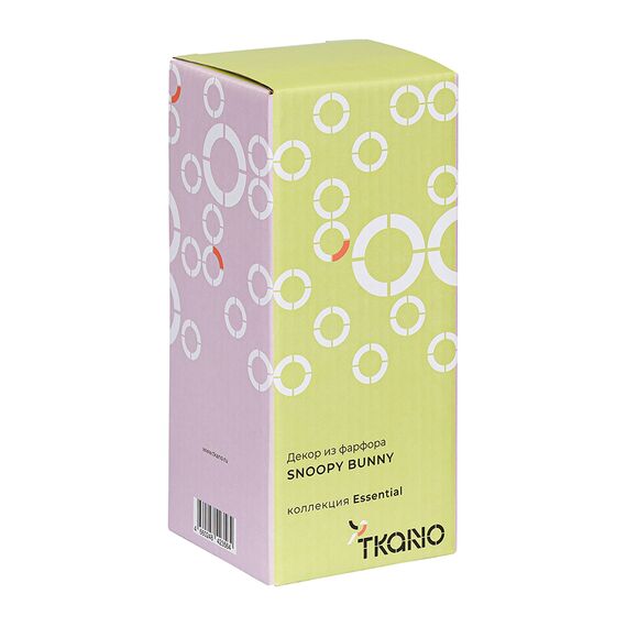Декор из фарфора Snoopy Bunny из коллекции Essential, 7х7х17 см, Tkano, изображение 8