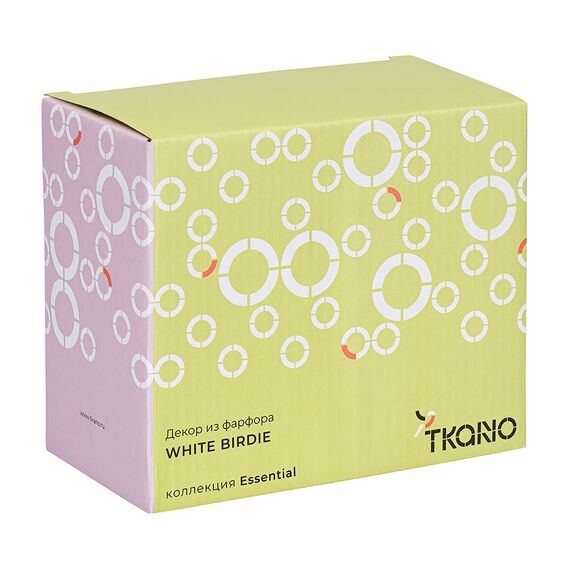 Декор из фарфора White Birdie из коллекции Essential, 16х8x13 см, Tkano, изображение 14